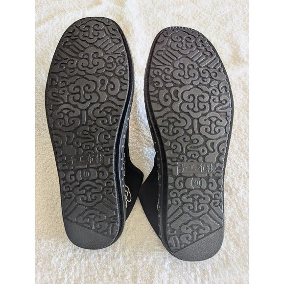 Traditional pattern opera embroidered myth casual canvas loafer  Sz 40 - Picture 6 of 10